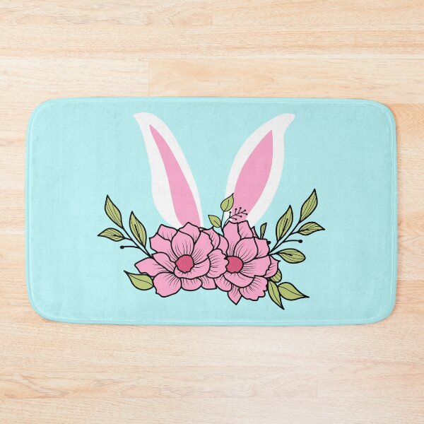 Item preview, Easter Bunny Floral Head designed and sold by smmrdesign.