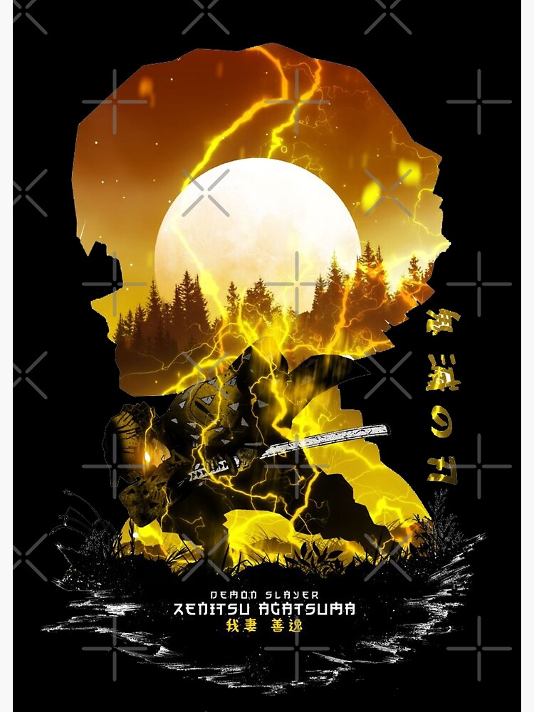 Discover Zenistsu Flash Slash #2 Premium Matte Vertical Poster