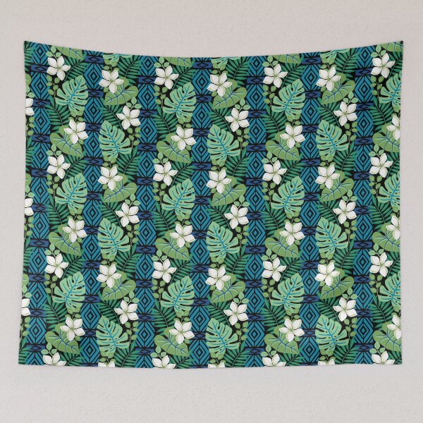 Item preview, Tropical White Flowers designed and sold by Barbara Pixton.