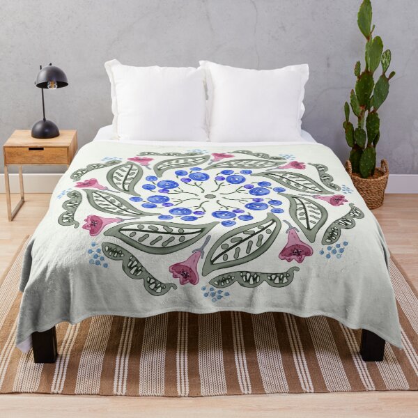 Item preview, Mandala of flowers, berries and fruits of the high mountain forest designed and sold by Anna Ratkevich.