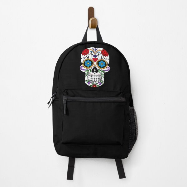 Item preview, Sugar Skull Day Of The Dead Floral Skull designed and sold by WallArt01.