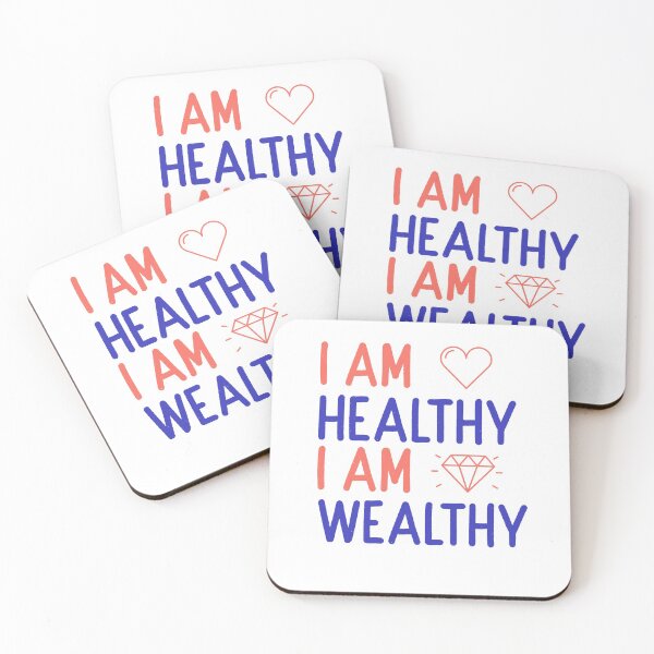 Item preview, I Am Healthy I Am Wealthy Classic T-Shirt designed and sold by colortrends.