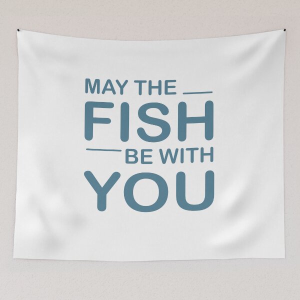 Item preview, May the Fish be with you designed and sold by notasimp.