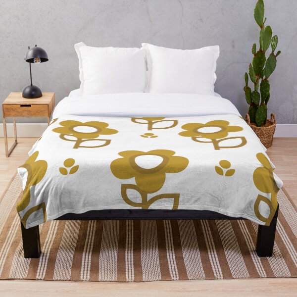 Item preview, Flowers Love 70' Inspired Bold Pattern Vintage Retro Look  designed and sold by ezele.