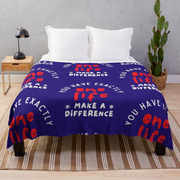 Item preview, You Have Exactly One Life-Make A Difference (Motivational & Inspirational Quote for Sons and Daughters) designed and sold by UnleyDesign.