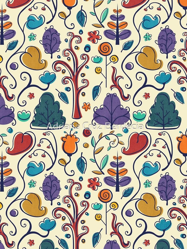 Thumbnail 5 of 5, iPhone Case, Plant Pattern Color designed and sold by Adriana Cruz Berdecia.