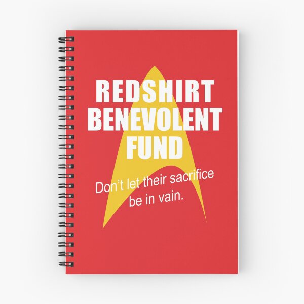 Item preview, Redshirt Benevolent Fund (Sci Fi Humour) designed and sold by WayneBrant.