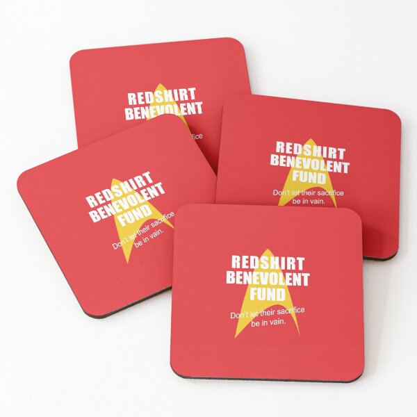 Item preview, Redshirt Benevolent Fund (Sci Fi Humour) designed and sold by WayneBrant.