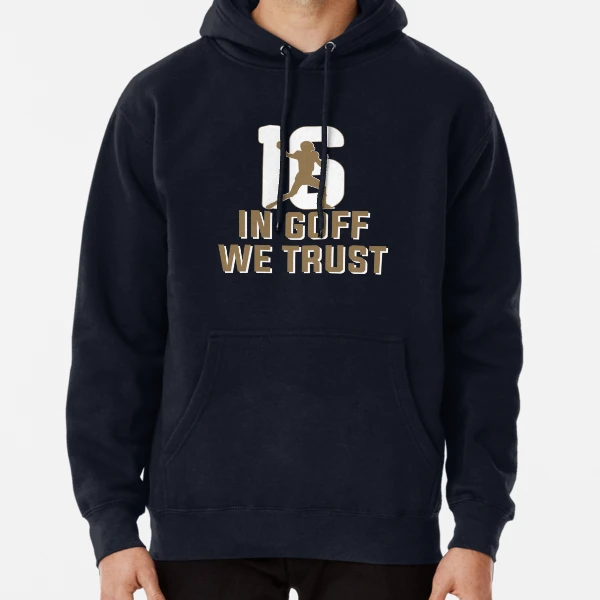 In gold store we trust pullover