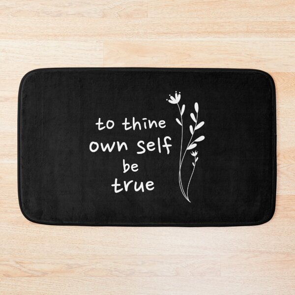 Item preview, To thine own self be true, Sincerity, Honesty, Reflection quote designed and sold by cyhdesign.