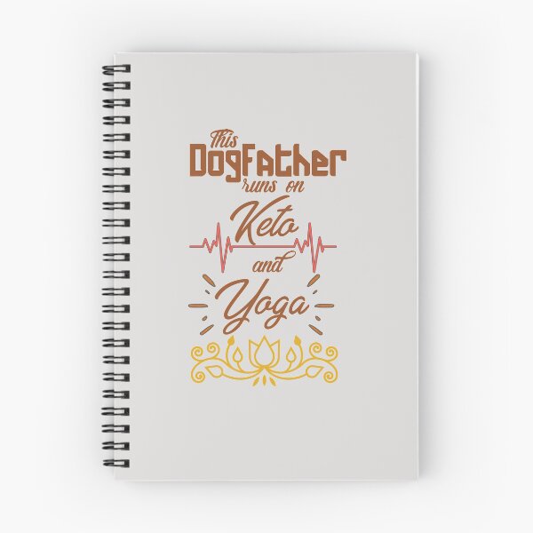 Item preview, This Dogfather runs on Keto and Yoga designed and sold by KetoLove.