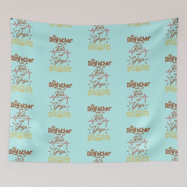Item preview, This Dogfather runs on Keto and Yoga designed and sold by KetoLove.