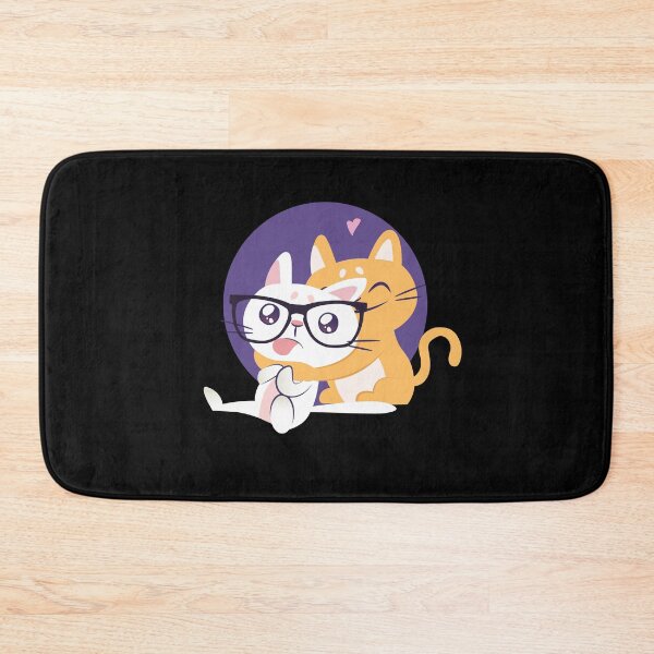 Item preview, Cute Cat Friends and Couple Hug Kitten Love designed and sold by Ofca.