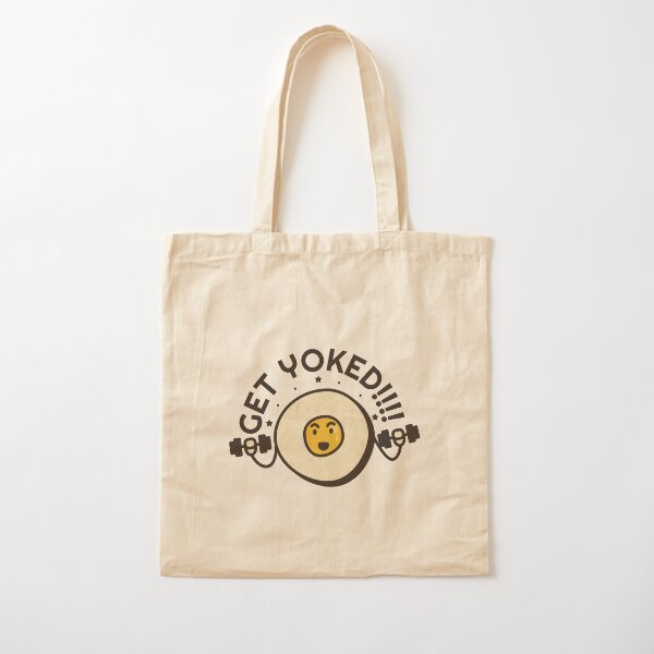 Get Yoked Cotton Tote Bag