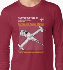 Swordfish Service and Repair Manual Long Sleeve T-Shirt
