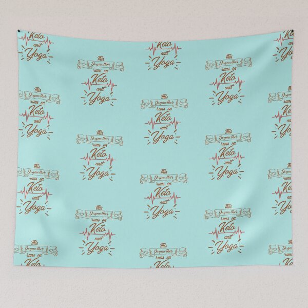 Item preview, This Dogmother runs on Keto and Yoga designed and sold by KetoLove.