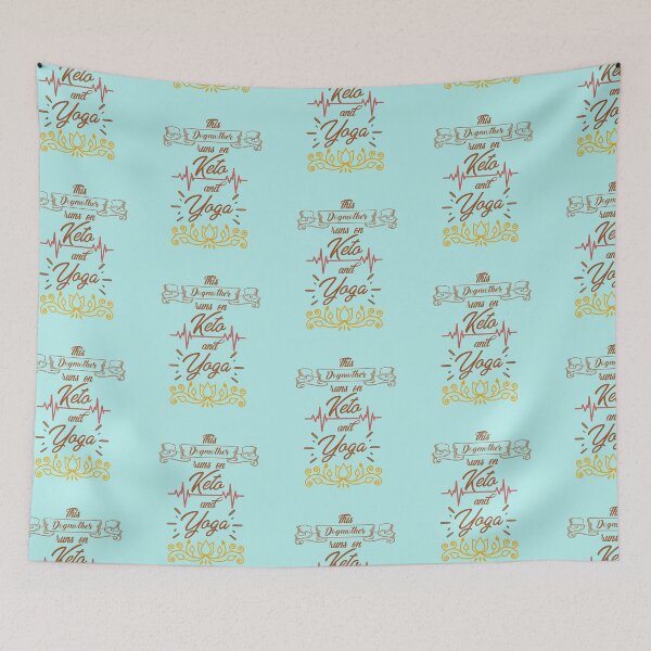 Item preview, This Dogmother runs on Keto and Yoga designed and sold by KetoLove.