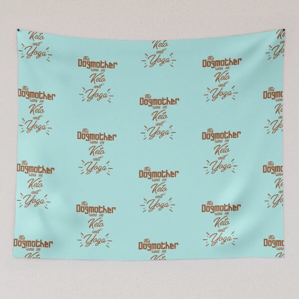 Item preview, This Dogmother runs on Keto and Yoga designed and sold by KetoLove.