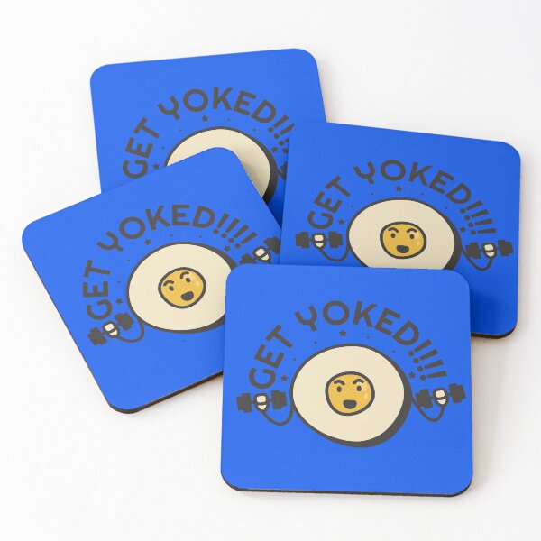 Get Yoked Coasters (Set of 4)