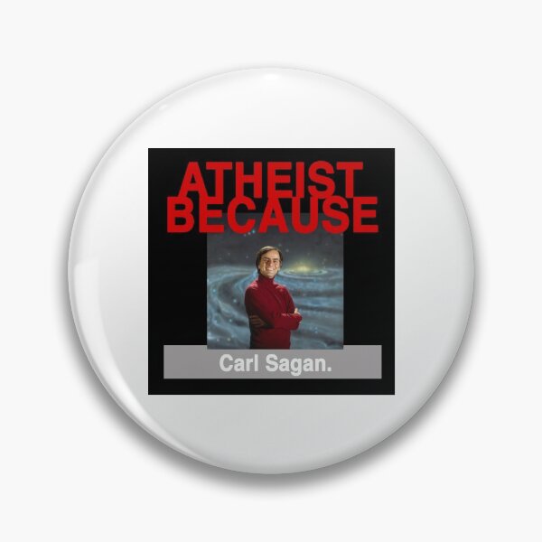 Item preview, Atheist Because: Carl Sagan. designed and sold by AtheistBecause.