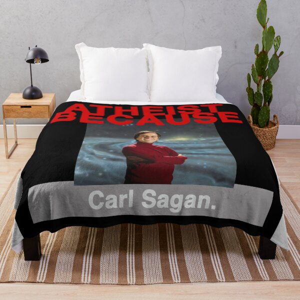 Item preview, Atheist Because: Carl Sagan. designed and sold by AtheistBecause.