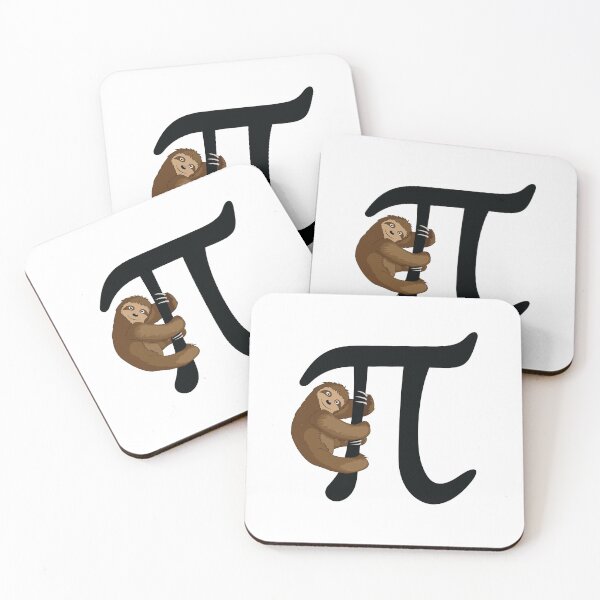 Item preview, Pi Sloth, Pi Day - Mathematician Teacher Gift designed and sold by nikolaj1301.