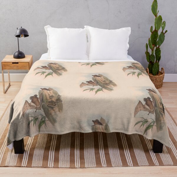 Item preview, Bats on a log illustration Australian animals series designed and sold by Vintage Designs +.