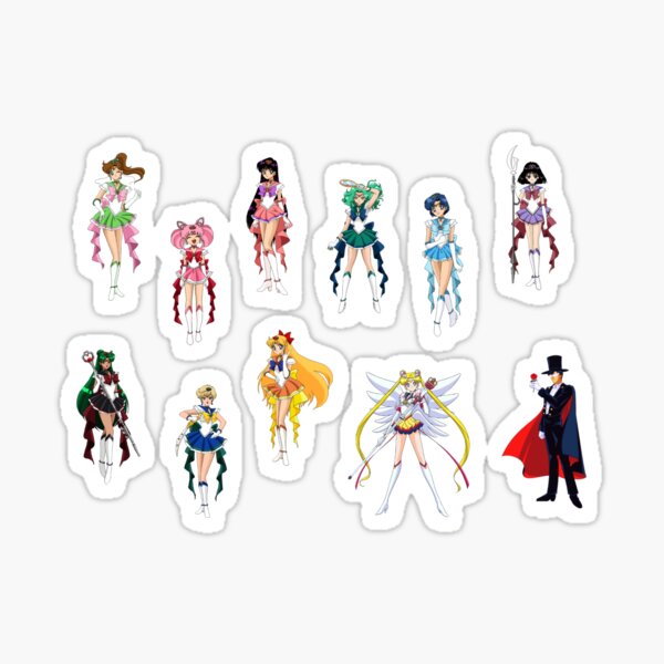Vista previa del artículo con la obra «Eternal Form Sailor Senshi », diseñado y vendido por casslyfestyle.