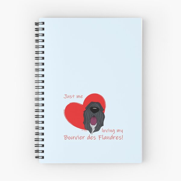 Item preview, Just me loving my Bouvier des Flandres designed and sold by LivHana.