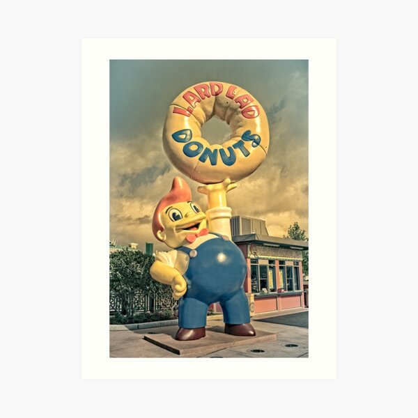 Lard Lad Donuts Art Print