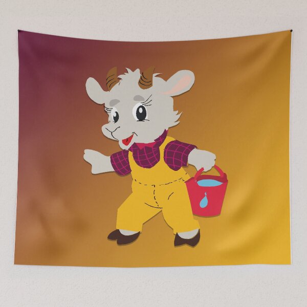 Item preview, goat designed and sold by Digikalle.