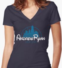 Andrew Ryan Women's Fitted V-Neck T-Shirt