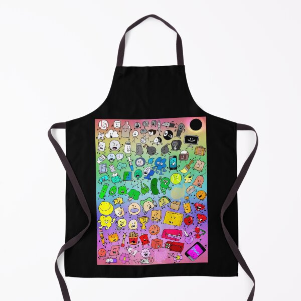 Item preview, BFDI Inanimate Insanity All Characters (Rainbow) designed and sold by MsBonnieArt.