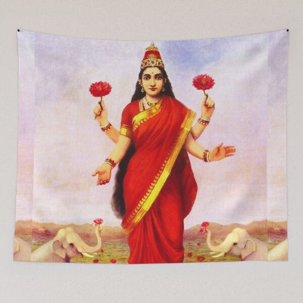 Item preview, Lakshmi Kamala Devi Lotus Hindu Goddess designed and sold by GuyBlank.