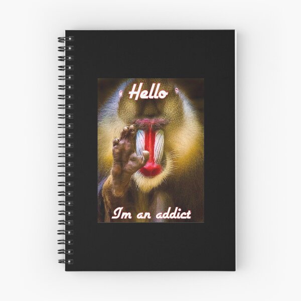 Item preview, HELLO IM AN ADDICT designed and sold by DIRTY-GECKO.