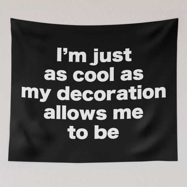 Item preview, I'm just as cool as my t-shirt allows me to be designed and sold by MrMotto.