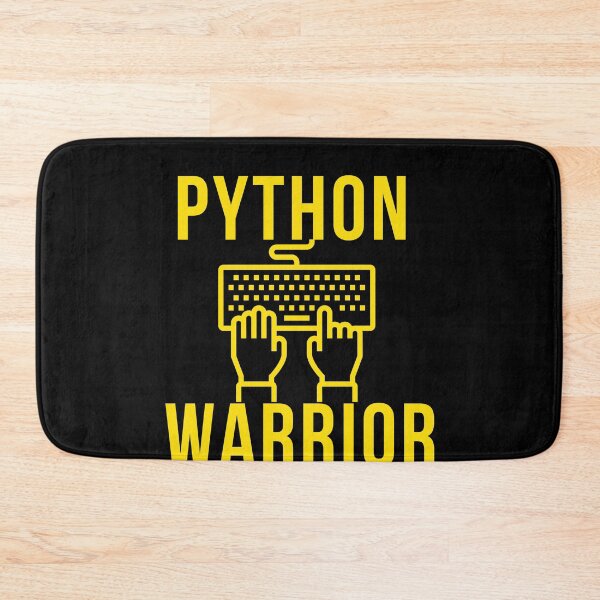 Item preview, python warrior, gift for him, gift for her, gift for programer,developer,coder designed and sold by DevDn.