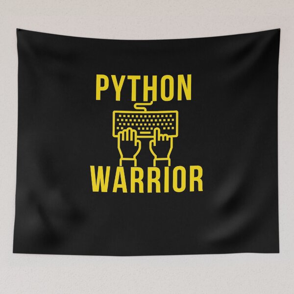 Item preview, python warrior, gift for him, gift for her, gift for programer,developer,coder designed and sold by DevDn.