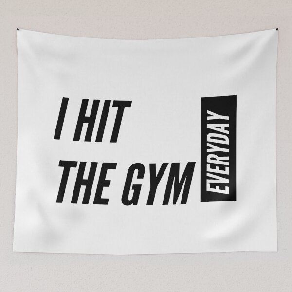 Item preview, I Hit The Gym Everyday designed and sold by jpremiumdesigns.