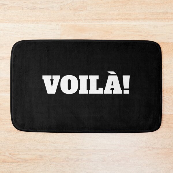 Item preview, Voilà! - French Expression designed and sold by Sansmalice.