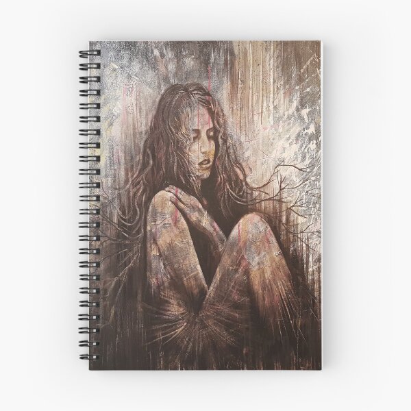 Item preview, Girl Seeking Roots - Painting By Guli Levy designed and sold by Mother Earth Tribe.