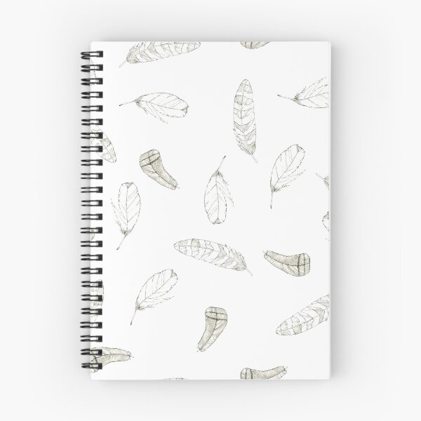 Item preview, Flighty Feathers Monochrome designed and sold by christineRbay.