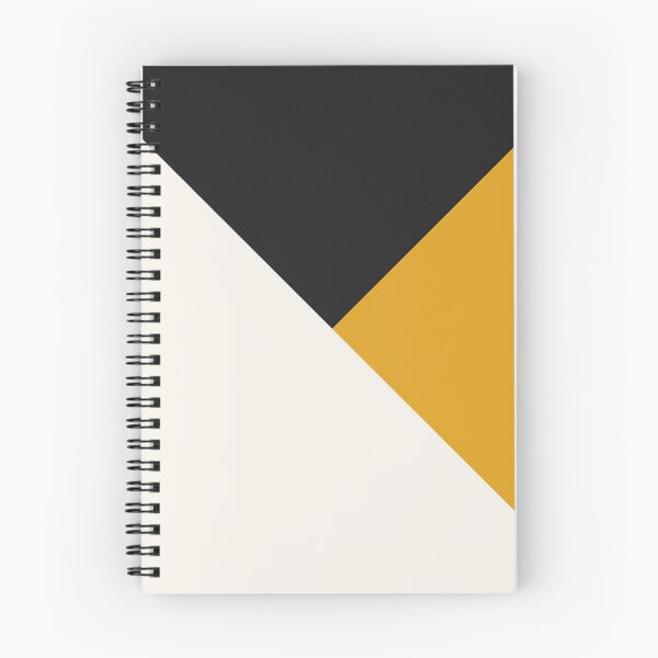 Item preview, Tricolor Geometry Charcoal Yellow designed and sold by La Chic.