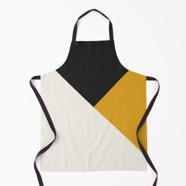 Item preview, Tricolor Geometry Charcoal Yellow designed and sold by La Chic.