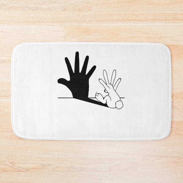 Item preview, Rabbit Hand Shadow designed and sold by CYNTHIALEIGHTON.