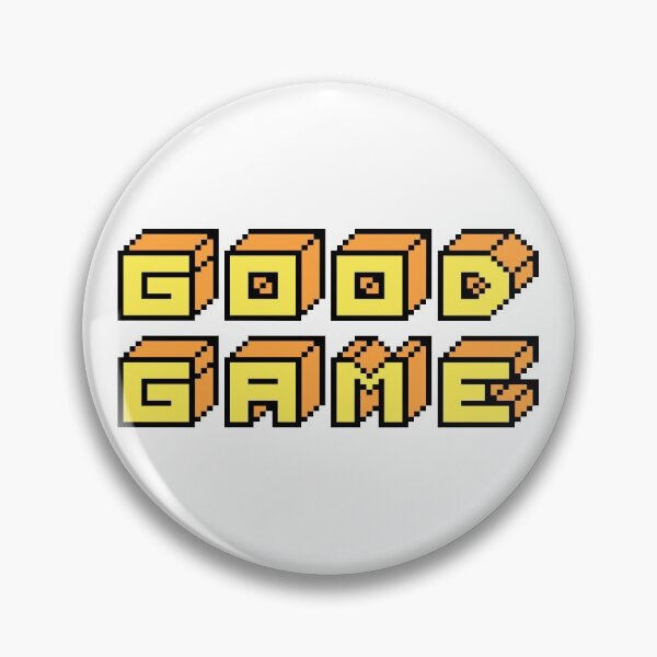Item preview, Good Game - Pixel designed and sold by goal-getter.