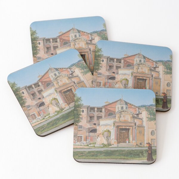 Item preview, A Section of the Via Sacra, Rome (The Church of Saints Cosmas and Damian) designed and sold by AsaBloom.