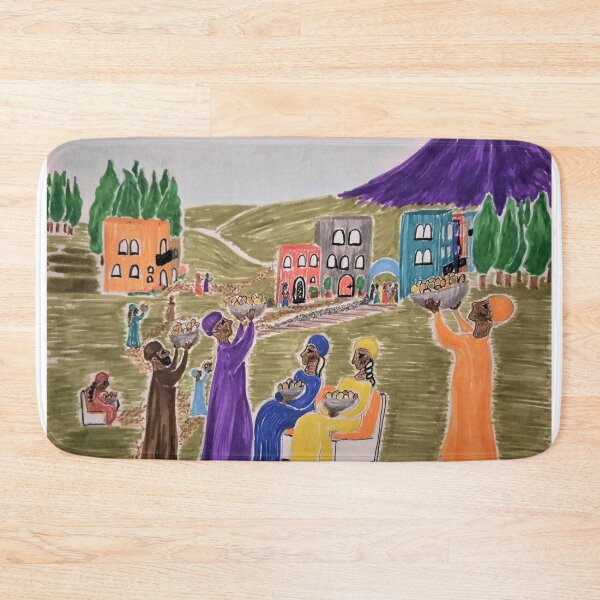 Item preview, The Village Celebrates Harvest designed and sold by DETalas.