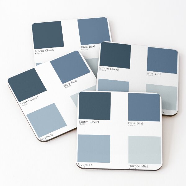 Item preview, Blue aesthetic color palette color swatch  designed and sold by SophieLogan.