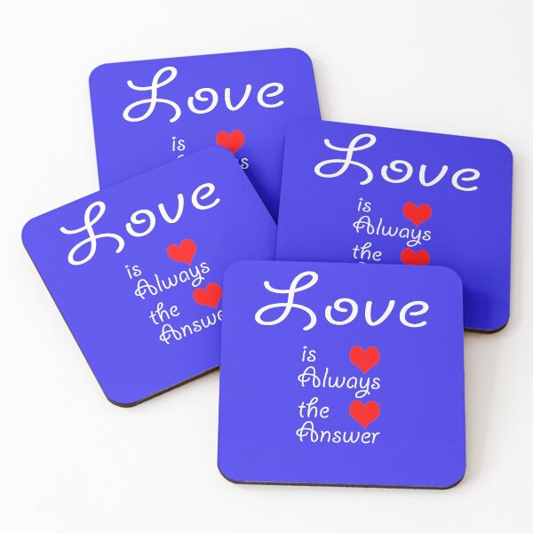 Item preview, Valentine day gift,cute hearts for love,Love is always the answer designed and sold by Sayed1897.